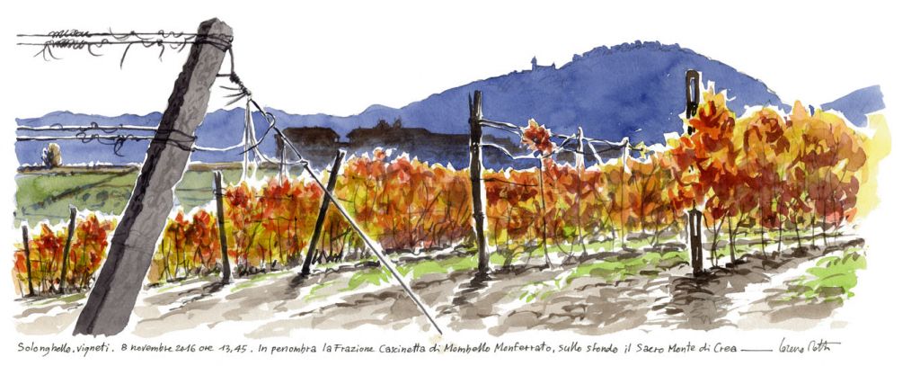 Una cartolina di Dotti fa conoscere il Monferrato